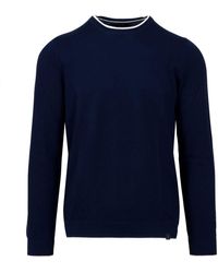 Fay - Sweaters Blue - Lyst