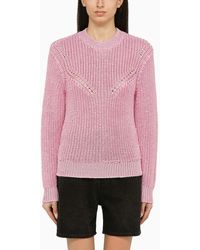 Isabel Marant - Recycled Polyester Crew Neck Jumper - Lyst