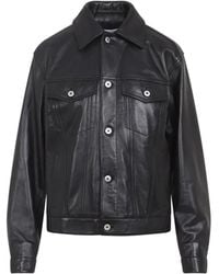 Bottega Veneta - Leather Jacket - Lyst