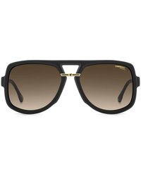 Carrera - Sonnenbrille Victory C 10/S I4686 Schwarz Gold/Braun Farbverlauf Grün Herren - Lyst