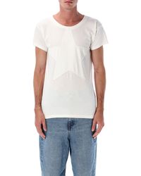 MM6 by Maison Margiela - T Shirts and Polos Beige - Lyst