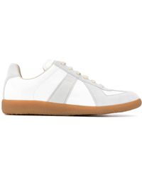 Maison Margiela - Replica Low-Top Leather Sneakers - Lyst