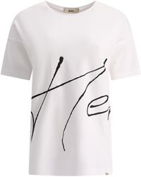 Herno - T Shirt With 3 D Print - Lyst