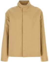 Jil Sander - Cotton Blend Jacket - Lyst