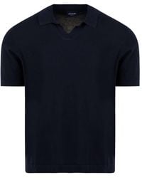 Drumohr - T Shirts En Polos Blauw - Lyst