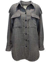 Stella McCartney - Geruit Wollen Overhemd - Lyst
