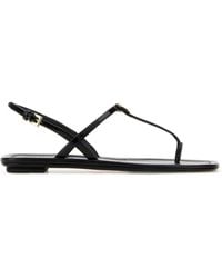 Prada - Varnished Flip-Flop - Lyst