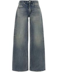 Balenciaga - Denim Wide-Leg Jeans - Lyst