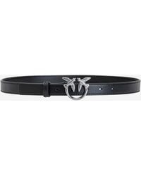Pinko - Love Berry Leren Riem - Lyst