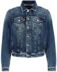 DSquared² - Regular Denim Jacket - Lyst
