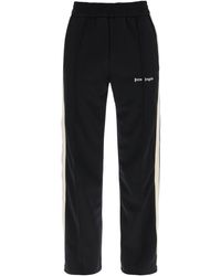 Palm Angels - Contrast Band Joggers Met Track In - Lyst