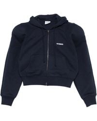Vetements - Sudadera Con Capucha Y Logo Bordado - Lyst