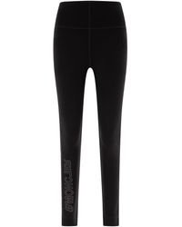 Moncler - leggings In Technisch Nylon - Lyst