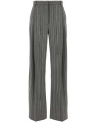 Stella McCartney - Embroidered Wool Pant - Lyst