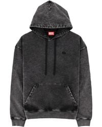 DIESEL - Logo Hoodie - Lyst