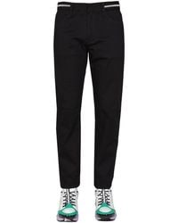 Givenchy - Slim Fit Cotton Denim Jeans With Metallic Details - Lyst