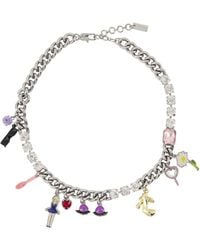 Marc Jacobs - Dollhouse Charme Ketting Metaal Zilver - Lyst