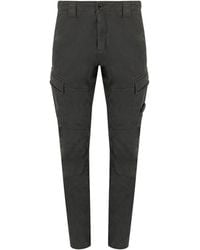 C.P. Company - Stretch Sateen Dark Shadow Cargo Pants - Lyst