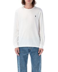 Polo Ralph Lauren - Classic Fit Jersey Langarm-T-Shirt - Lyst
