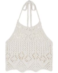 Alanui - Lagoon Romance Cotton Top - Lyst