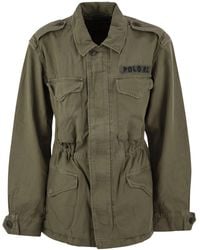 Polo Ralph Lauren - Cotton Twill Military Jacket - Lyst