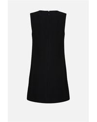 Pinko - Robe Noir - Lyst