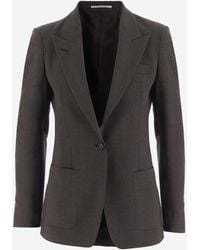 Tagliatore - Stretchwollen Jack - Lyst