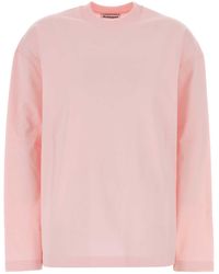 Jil Sander - T-Shirt Cn Ls Pnt - Lyst