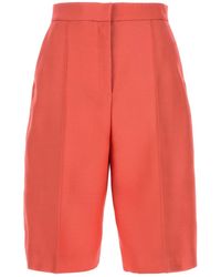 Agnona - Wide Leg Shorts - Lyst