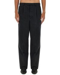 Bally - Relaxed Fit Cotton Pants - Lyst