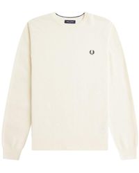 Fred Perry - Classic Cotton Sweater For - Lyst