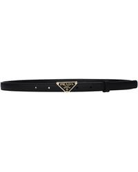 Prada - Leather Belt - Lyst