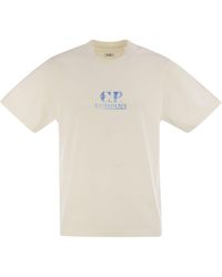 C.P. Company - Cotton T-Shirt With Logo - Lyst