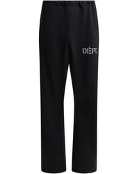 GALLERY DEPT. - Sports Pants With Logo Trousers Black - Lyst