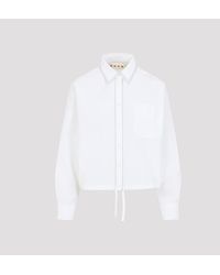 Marni - Cotton Shirt - Lyst