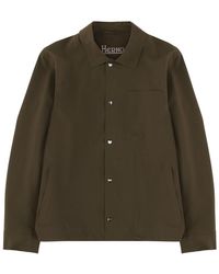 Herno - Overshirt With Pocket - Lyst