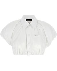 DSquared² - Camisa recortada - Lyst