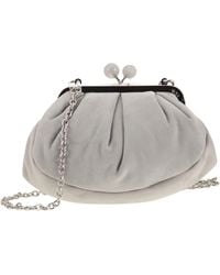 Weekend by Maxmara - Valois Pasticcino Tas Klein In Suede - Lyst