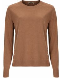 Herno - Maglia Con Bottoni Laterali - Lyst