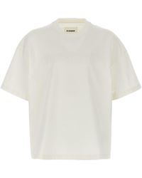 Jil Sander - Logo Print T -shirt - Lyst