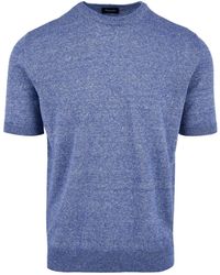 Drumohr - Pullover blau - Lyst