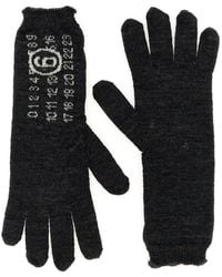 MM6 by Maison Martin Margiela - 'Numeric Signature Mm6' Gloves - Lyst