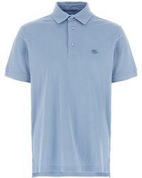 Etro - 'pegaso' Poloshirt - Lyst