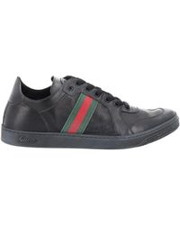 Gucci - "Stretch" Leather Effect Sneaker - Lyst