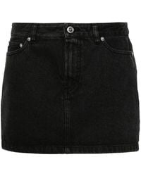 A.P.C. - Denim Mini-Rok - Lyst