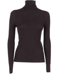 P.A.R.O.S.H. - Ribbed Turtleneck Sweater - Lyst