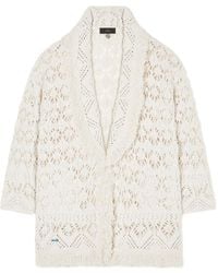 Alanui - Lagoon Romance Cotton Cardigan - Lyst