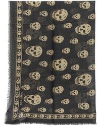 McQueen - Scarves & Silk Scarves - Lyst