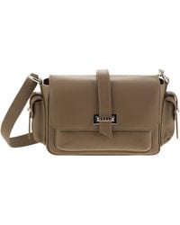 Hogan - Small Leather Flap Bag - Lyst