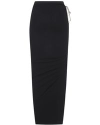Rick Owens - Maxi-Rok - Lyst